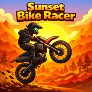 Sunset Bike Racer