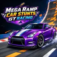 Mega Ramp Car Stunts GT Racing