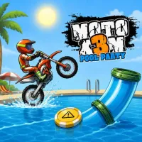 Moto X3M Pool Party