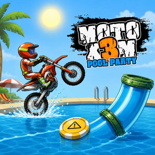 How to play Moto X3M Pool Party