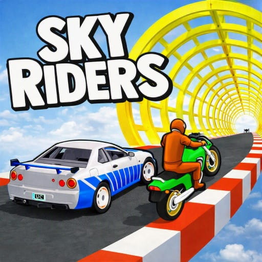 How to play online free Sky Riders